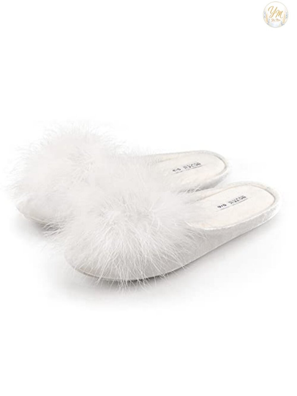 Women's Fuzzy Velvet Memory Foam House Slippers Non-Slip Cozy Fluffy
